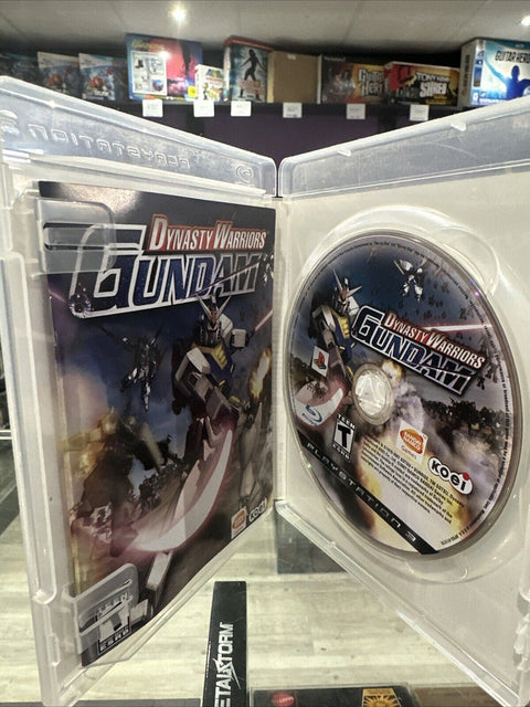 Dynasty Warriors: Gundam (Sony PlayStation 3, 2007) PS3 CIB Complete Tested!