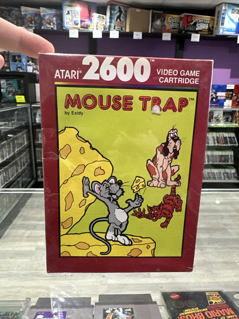 NEW! Mouse Trap (Atari 2600, 1982) Factory Sealed!