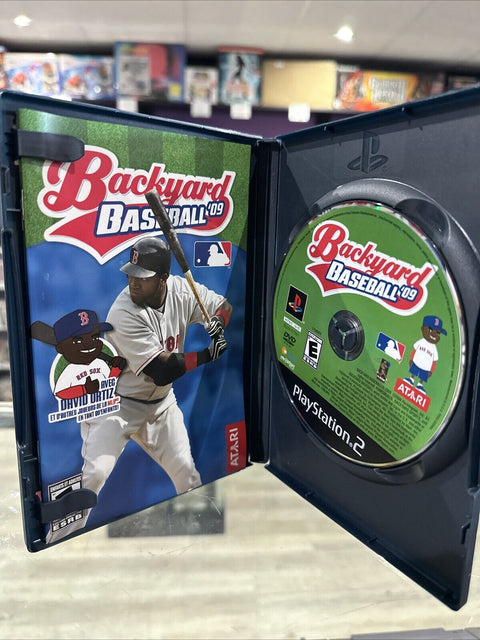 Backyard Baseball '09 (Sony PlayStation 2, 2008) PS2 CIB Complete Tested!