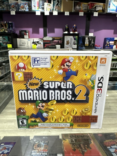 New Super Mario Bros. 2 - Nintendo 3DS CIB Complete Tested!