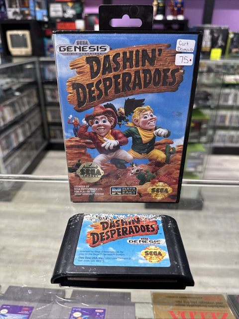 Dashin' Desperadoes (Sega Genesis, 1993) Tested!