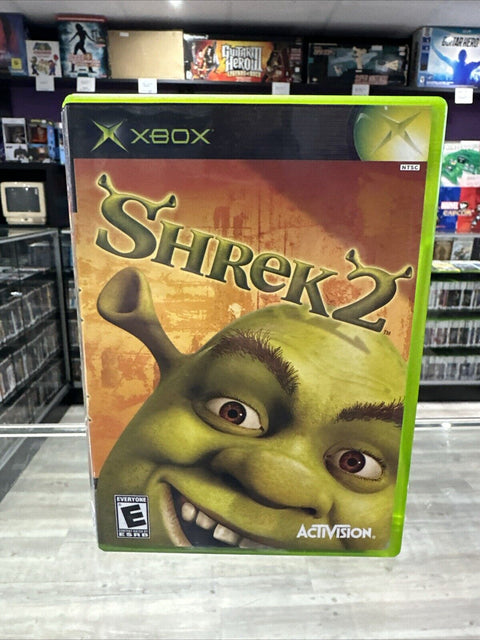 Shrek 2 (Microsoft Original Xbox) CIB Complete Tested!