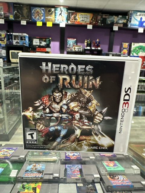 Heroes of Ruin - Nintendo 3DS - Complete Tested!