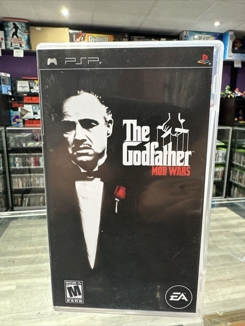 The Godfather: Mob Wars (Sony PSP, 2006) PlayStation Portable CIB Complete