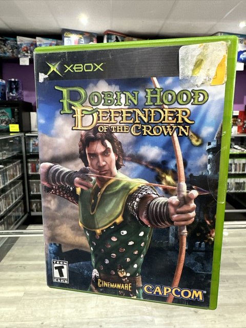 Robin Hood: Defender of the Crown (Microsoft Original Xbox) No Manual Tested!