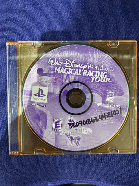 Walt Disney World Quest: Magical Racing Tour (Sony 2000) PS1 Disk Only Tested!