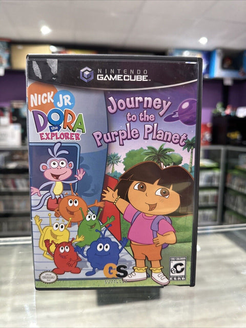 Dora the Explorer: Journey to the Purple Planet (Nintendo GameCube) Complete