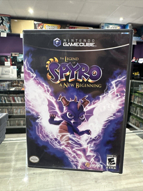 Legend of Spyro: A New Beginning (Nintendo GameCube, 2006) CIB Complete Tested!