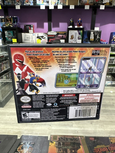 Power Rangers Super Legends 15th Anniversary - Nintendo DS CIB Complete Tested!