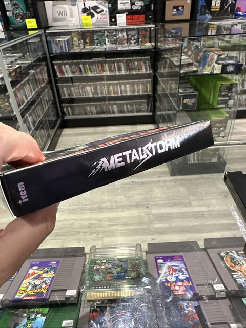 Metal Storm (Nintendo NES, 1991) Limited Run Black Edition - CIB Complete