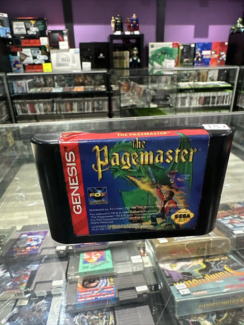 Pagemaster (Sega Genesis, 1994) Tested!