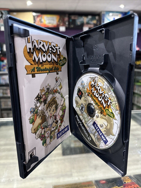 Harvest Moon: A Wonderful Life -- Special Edition (PlayStation 2) PS2 Complete