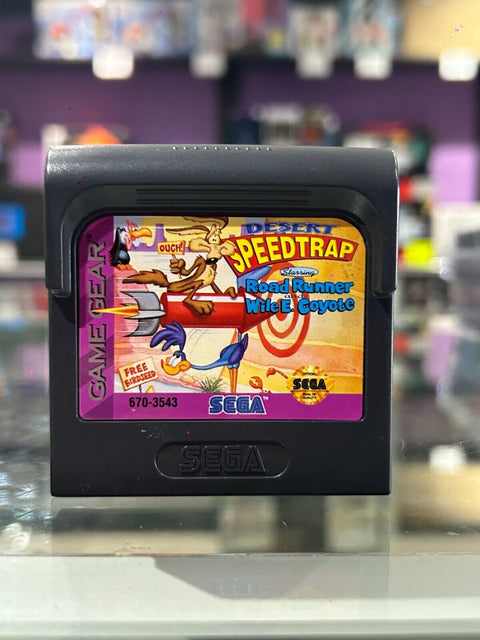 Desert Speedtrap Starring Road Runner and Wile E. Coyote (Game Gear) GG Tested!