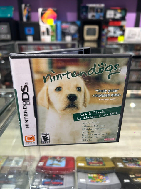 Nintendogs: Lab & Friends (Nintendo DS, 2005) CIB Complete Tested!