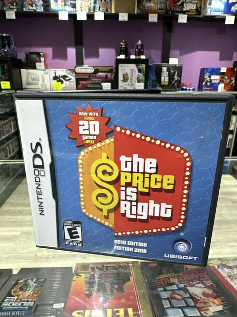 The Price is Right -- 2010 Edition (Nintendo DS, 2009) CIB Complete Tested!