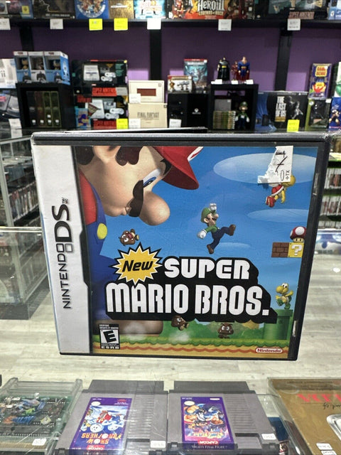 New Super Mario Bros (Nintendo DS 2006) Box / Case Only!