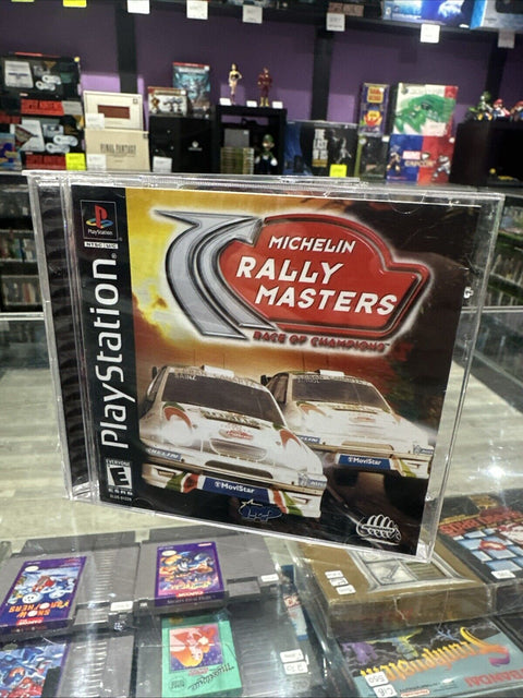 Michelin Rally Masters: Race of Champions (Sony PlayStation 1) PS1 Complete