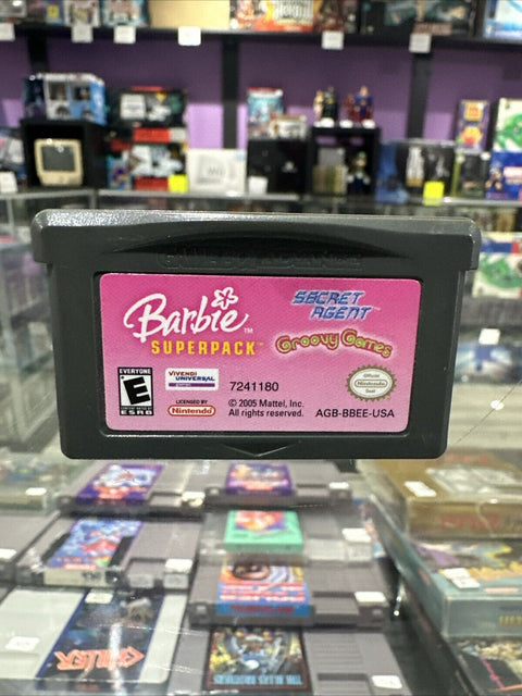 Barbie Superpack: Secret Agent Barbie/Barbie: Groovy Games Game Boy Advance GBA