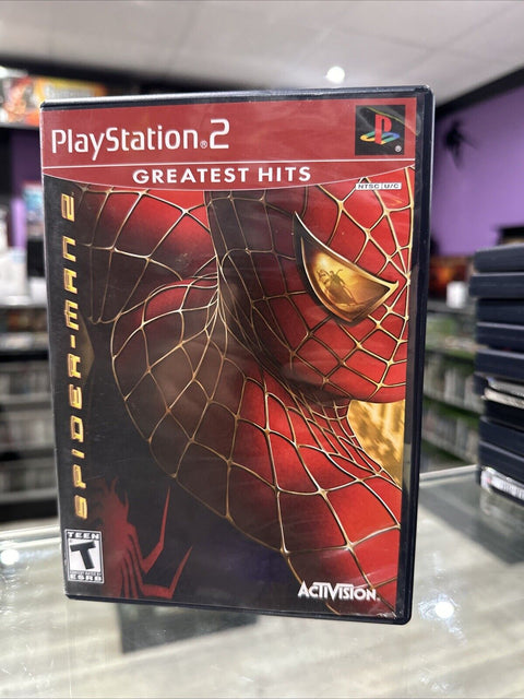 Spider-Man 2 (Sony PlayStation 2, PS2) CIB Complete Tested!