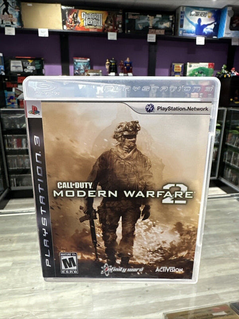 Call of Duty: Modern Warfare 2 (PlayStation 3, 2009) PS3 Complete Tested!