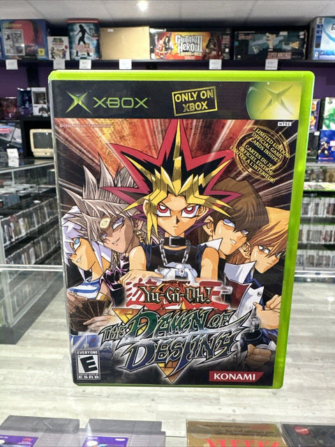 Yu-Gi-Oh The Dawn of Destiny (Microsoft Original Xbox, 2004) CIB Complete