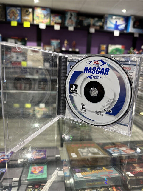 NASCAR 2001 (Sony PlayStation 1, 2000) PS1 *No Manual* Tested!