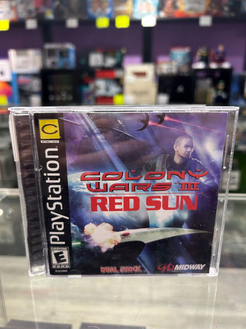 Colony Wars III: Red Sun (Sony PlayStation 1, 2000) PS1 CIB Complete Tested!