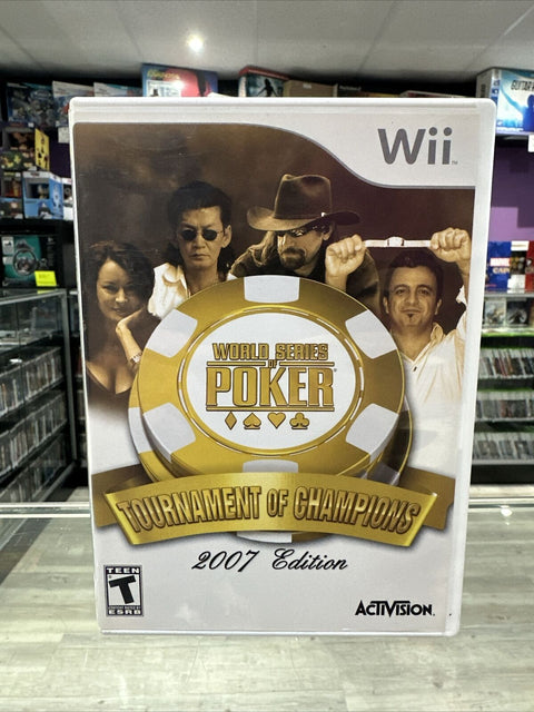 World Series of Poker: Tournament of Champions (Nintendo Wii, 2006) Complete