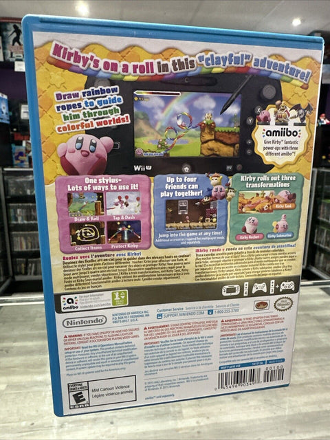 Kirby and the Rainbow Curse - Nintendo Wii U  - Tested!