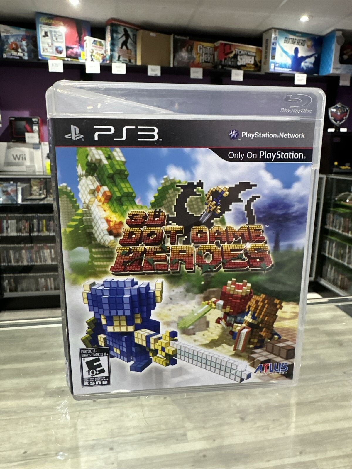 3D Dot Game Heroes For Playstation sold 3