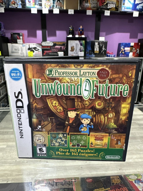 Professor Layton and the Unwound Future (Nintendo DS, 2010) Tested CIB Complete