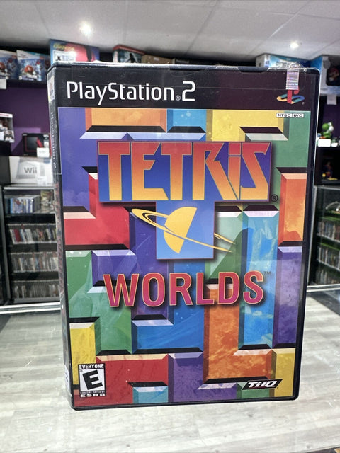 Tetris Worlds (Sony PlayStation 2, 2002) PS2 CIB Complete Tested!