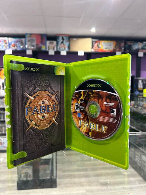Fable (Microsoft Original Xbox, 2004) OG Xbox CIB Complete Tested!