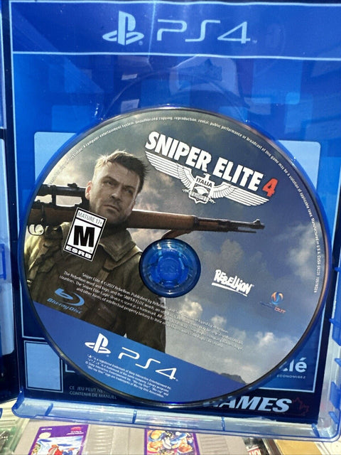 Sniper Elite 4 (PlayStation 4, 2017) PS4 Tested!