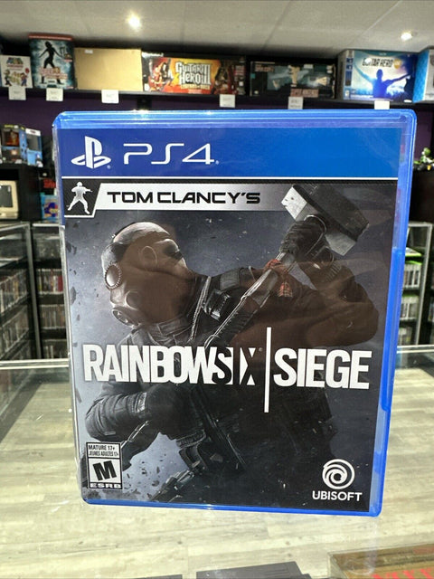 Tom Clancy's Rainbow Six Siege PS4 (Sony PlayStation 4) *Sledgehammer Cover*