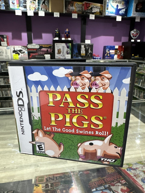 Pass the Pigs - Nintendo DS - CIB Complete Tested!