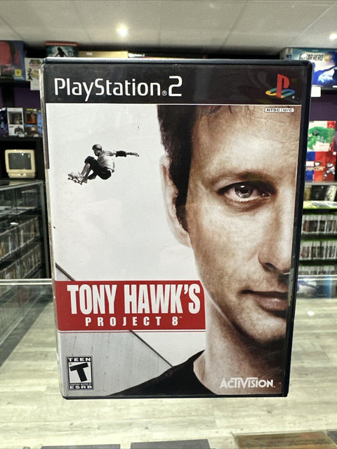 Tony Hawk's Project 8 (Sony PlayStation 2, 2006) PS2 Complete Tested!