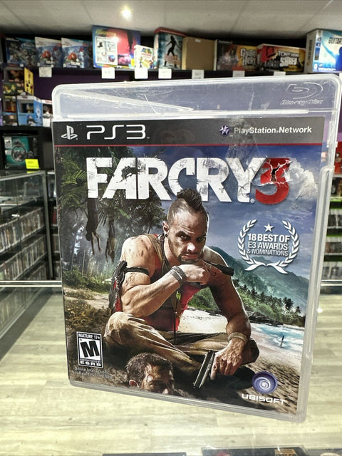 Far Cry 3 (Sony PlayStation 3, 2012) PS3 Complete Tested!