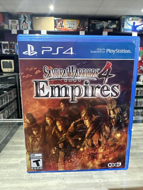 Samurai Warriors 4: Empires (Sony PlayStation 4, 2016) PS4 Tested!