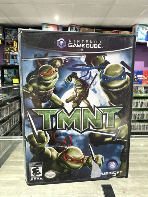 TMNT (Nintendo GameCube, 2007) CIB Complete Tested!