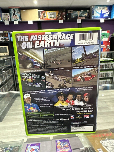 Indycar Series - Microsoft Original Xbox - OG Xbox CIB Complete Tested!