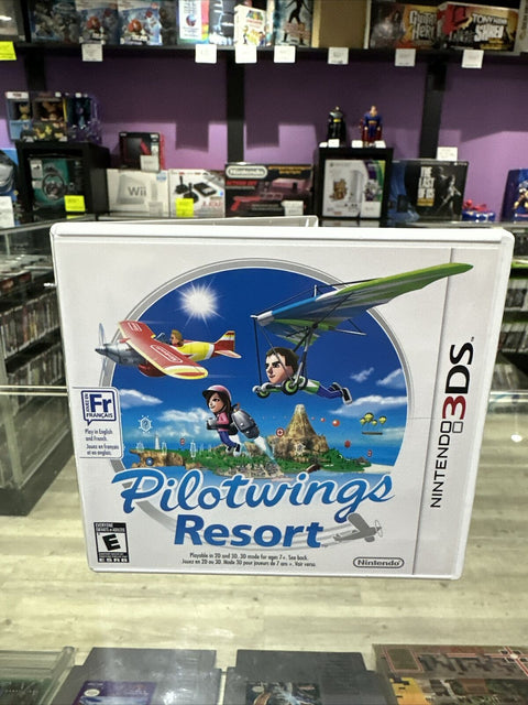 Pilotwings Resort (Nintendo 3DS, 2011) CIB Complete Tested