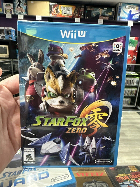 NEW! Star Fox Zero + Guard (Nintendo Wii U, 2016) Both Factory Sealed