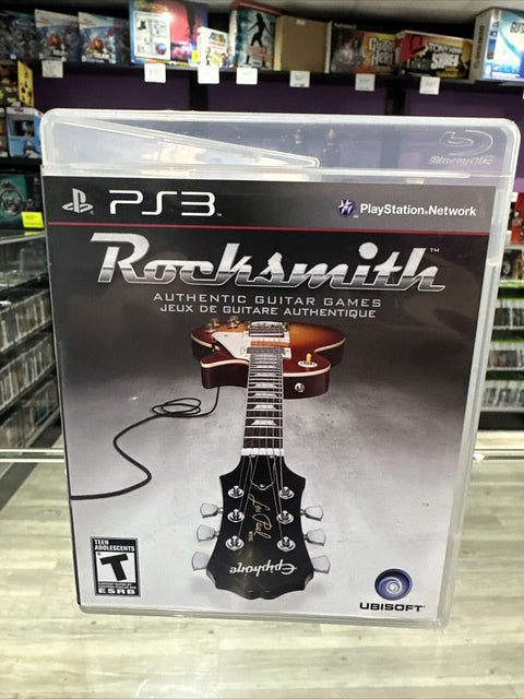 Rocksmith (Sony PlayStation 3, 2011) PS3 CIB Complete Tested!