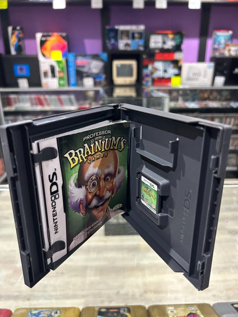 Professor Brainium's Games (Nintendo DS, 2008) CIB Complete Tested!