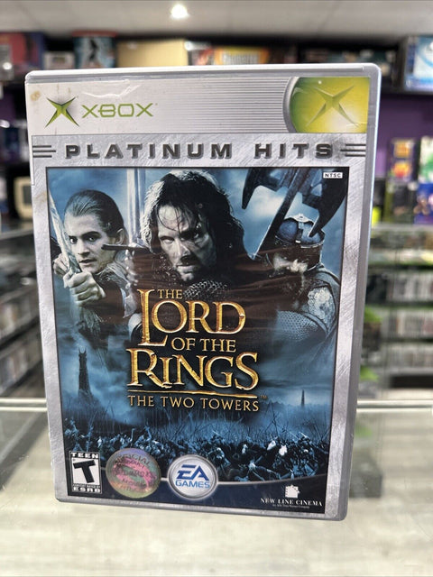 Lord of the Rings: The Two Towers - Microsoft OG Xbox - CIB Complete Tested