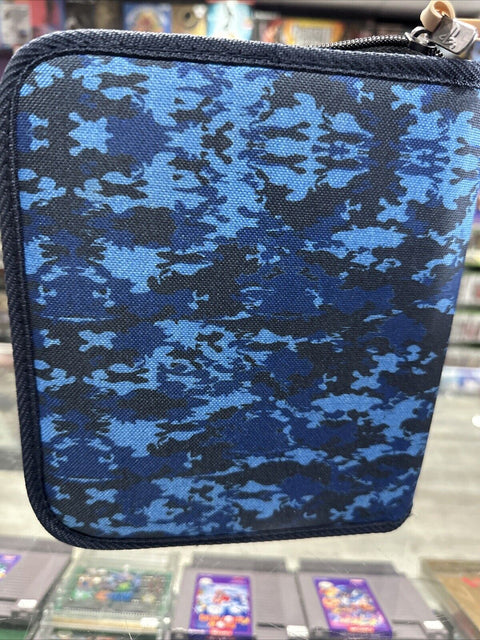 Sony PS Vita Official Carrying Travel Case - Blue Camouflage With Zipper