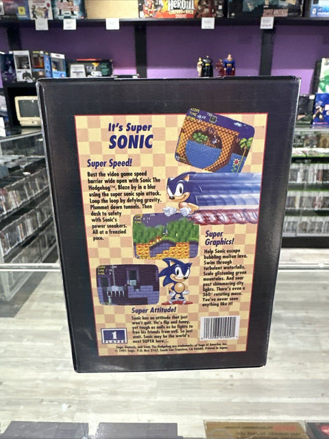 Sonic the Hedgehog (Sega Genesis, 1991) No Manual - Tested!