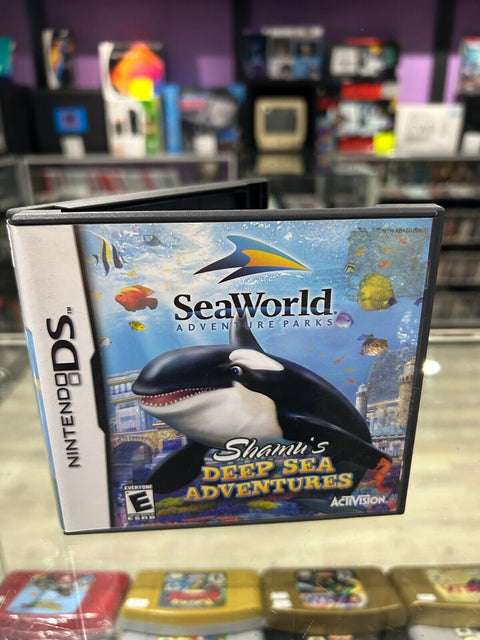 SeaWorld: Shamu's Deep Sea Adventures (Nintendo DS, 2005) CIB Complete Tested!