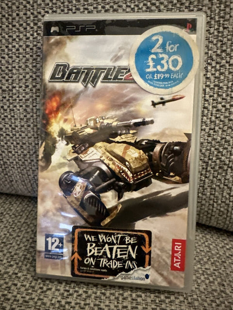 BattleZone (Sony PSP, 2006) - PAL European Version - Complete!